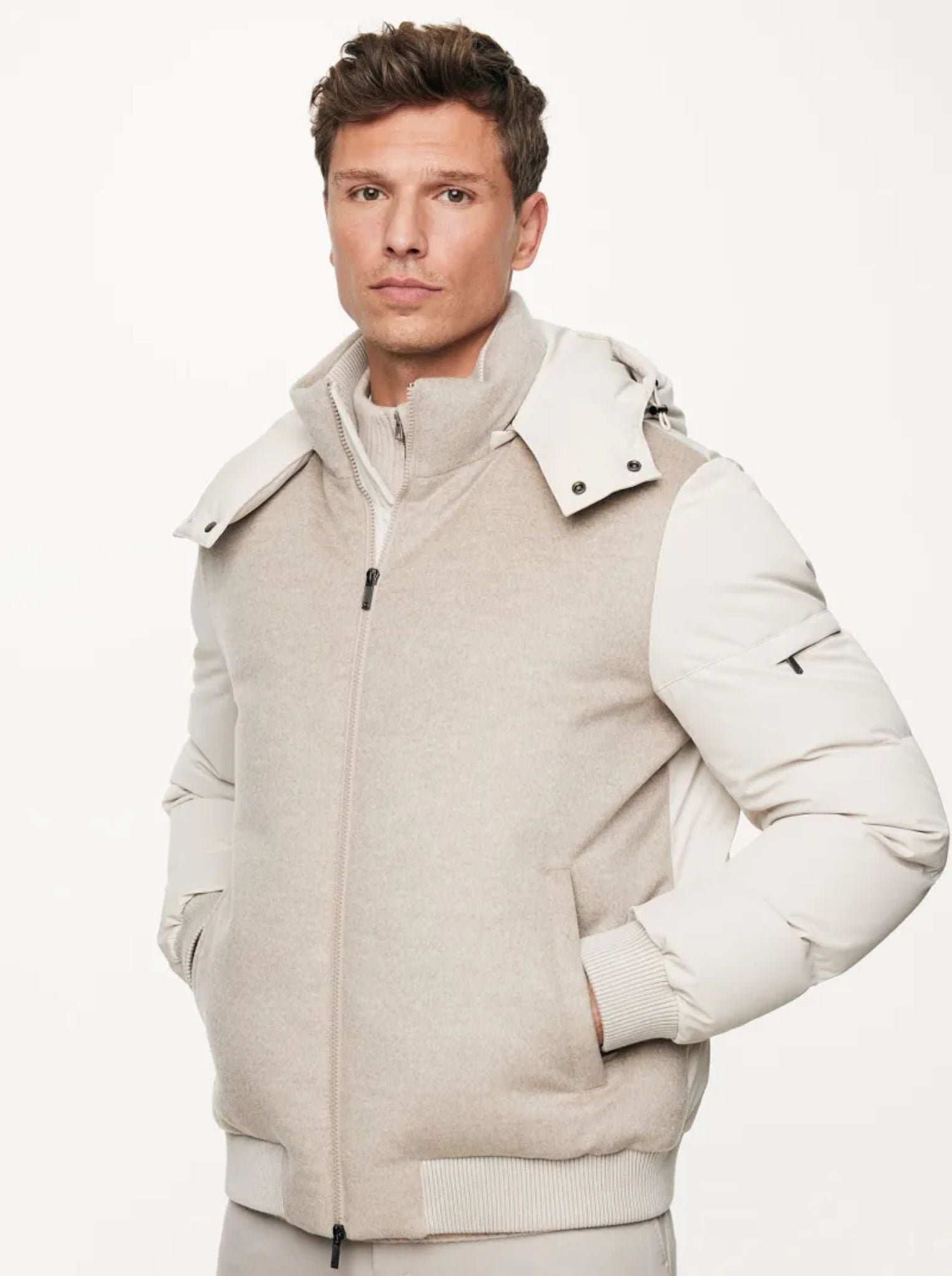 Gentiluomo Bomber Jacket | Beige