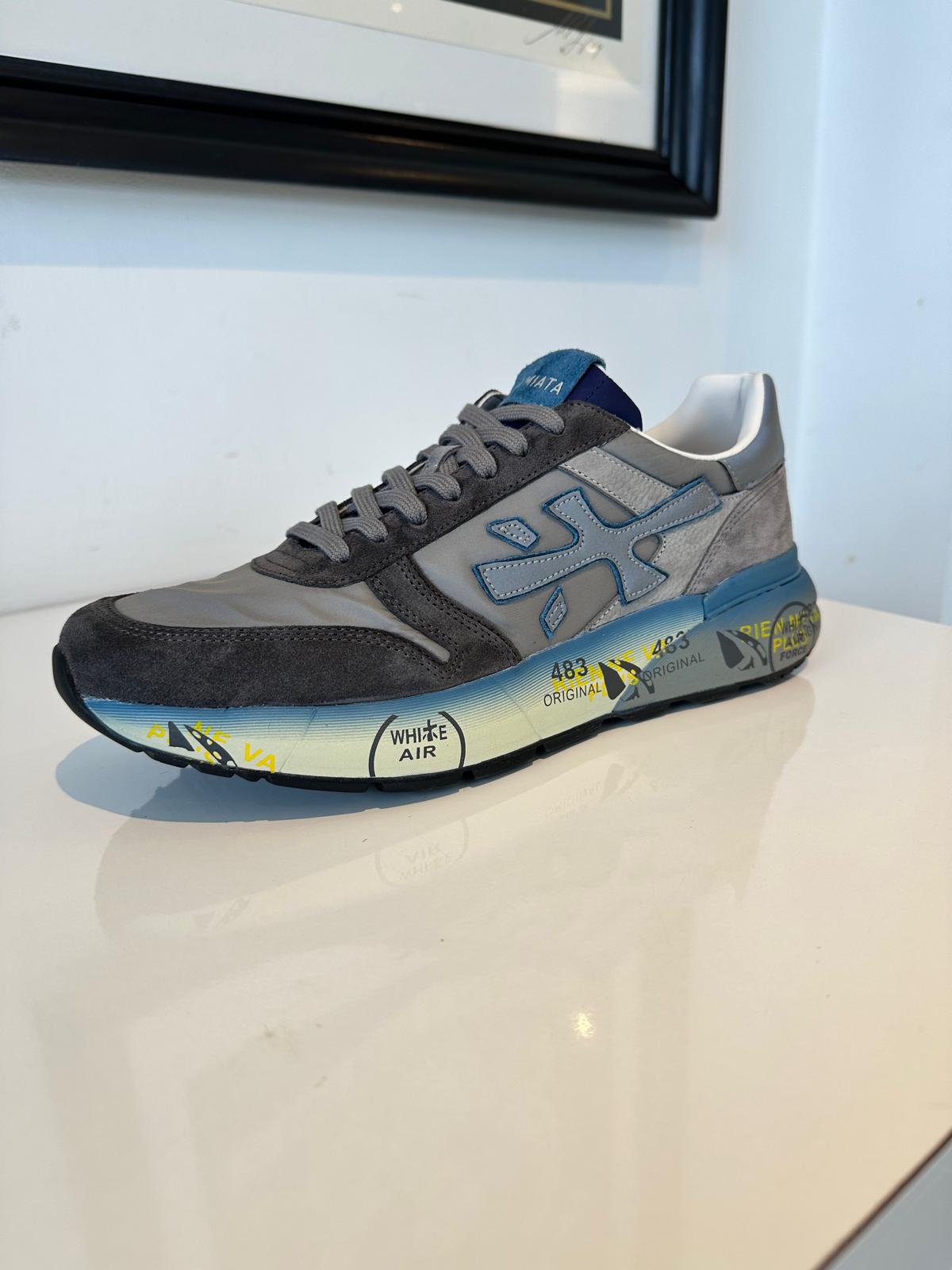 Premiata Mick grey blue 7865