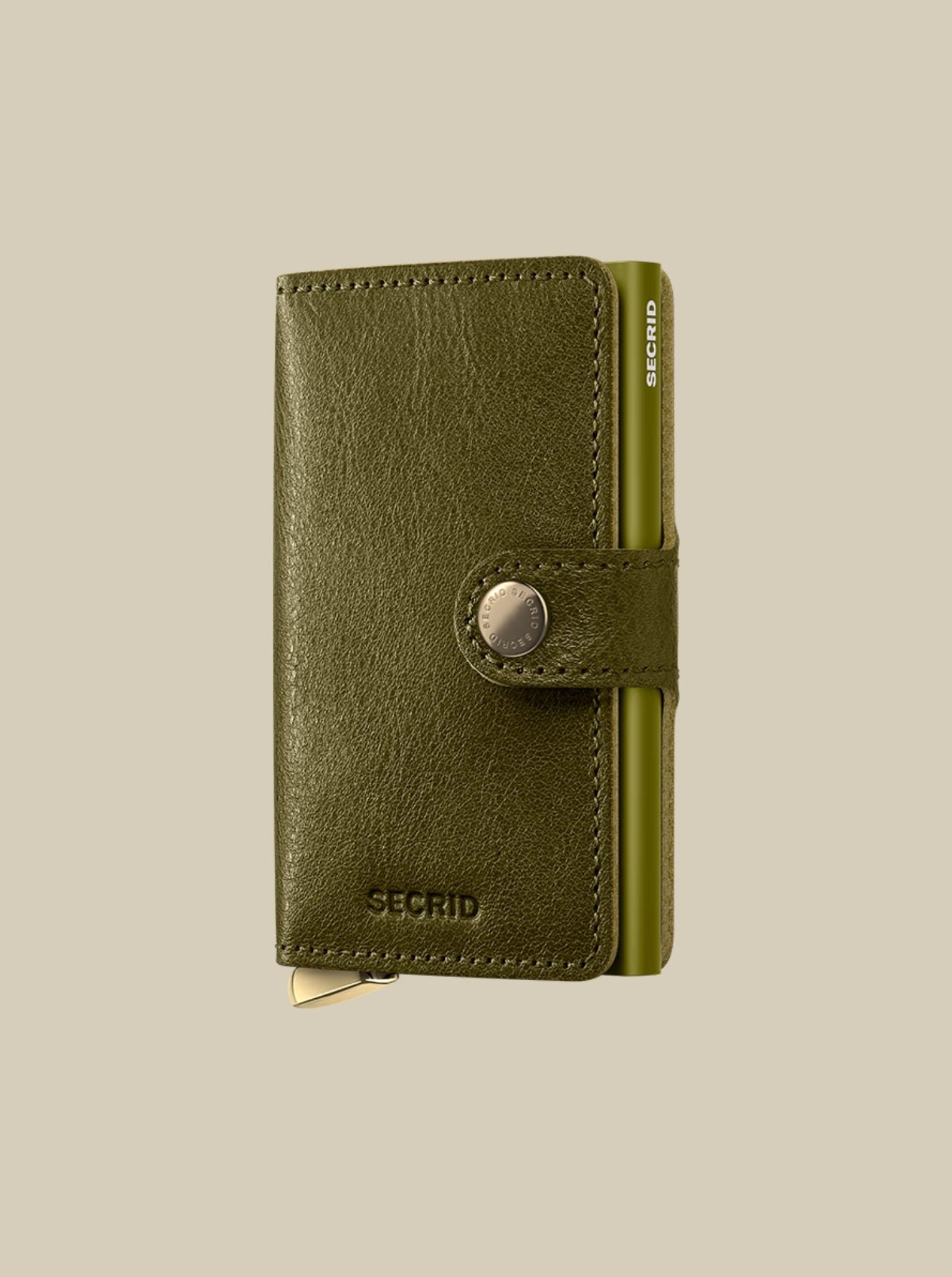 Premium Miniwallet+ basco olive