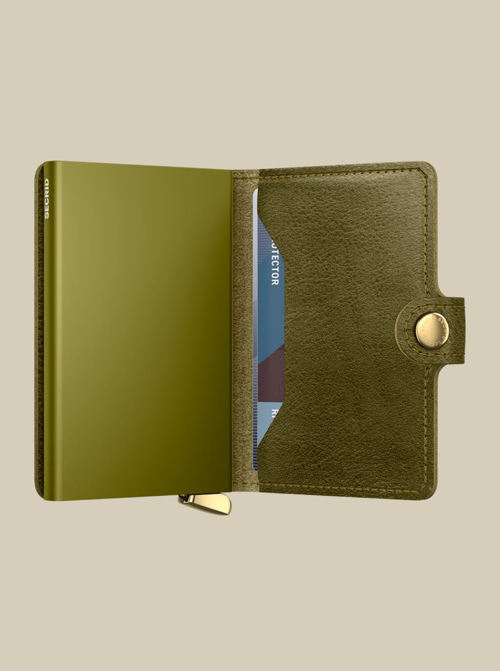 Premium Miniwallet+ basco olive