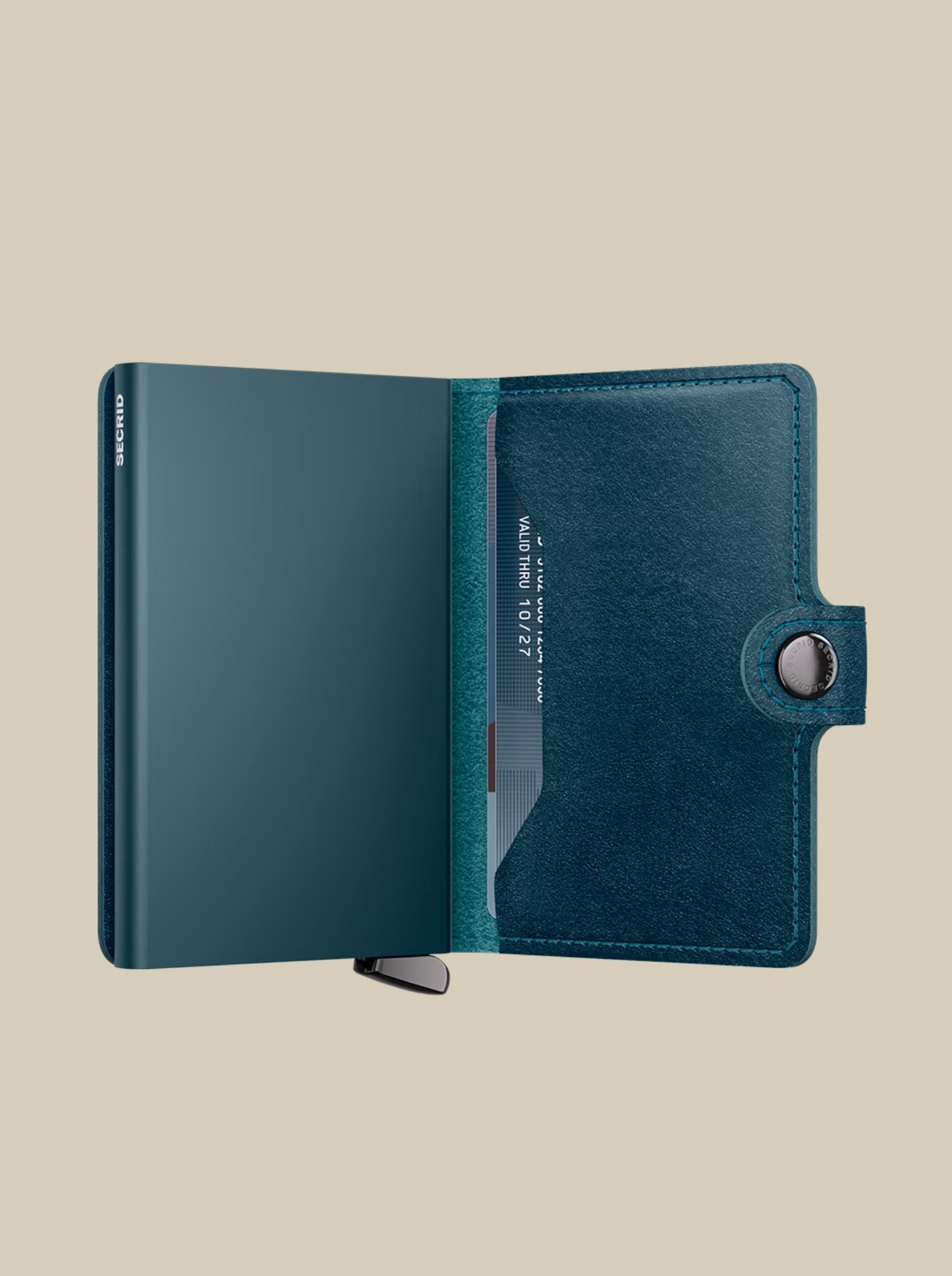 Premium Miniwallet+ basco teal