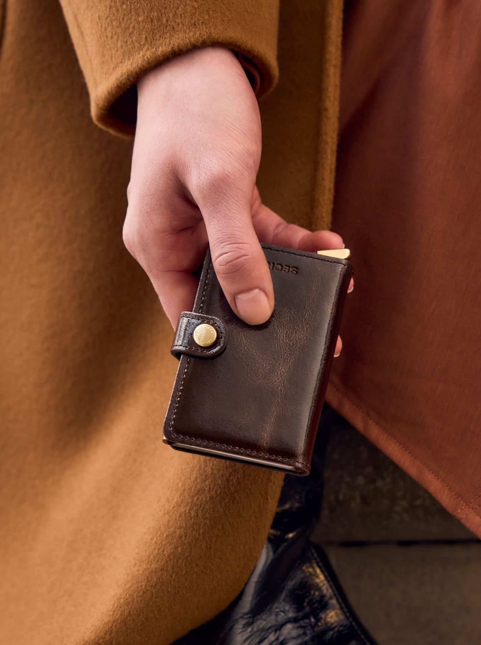 Premium Miniwallet+ naplak Mahogany